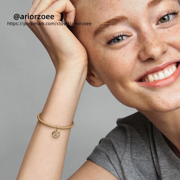 Pandora Virgo Zodiac Dangle Charm - Picture 4 of 5